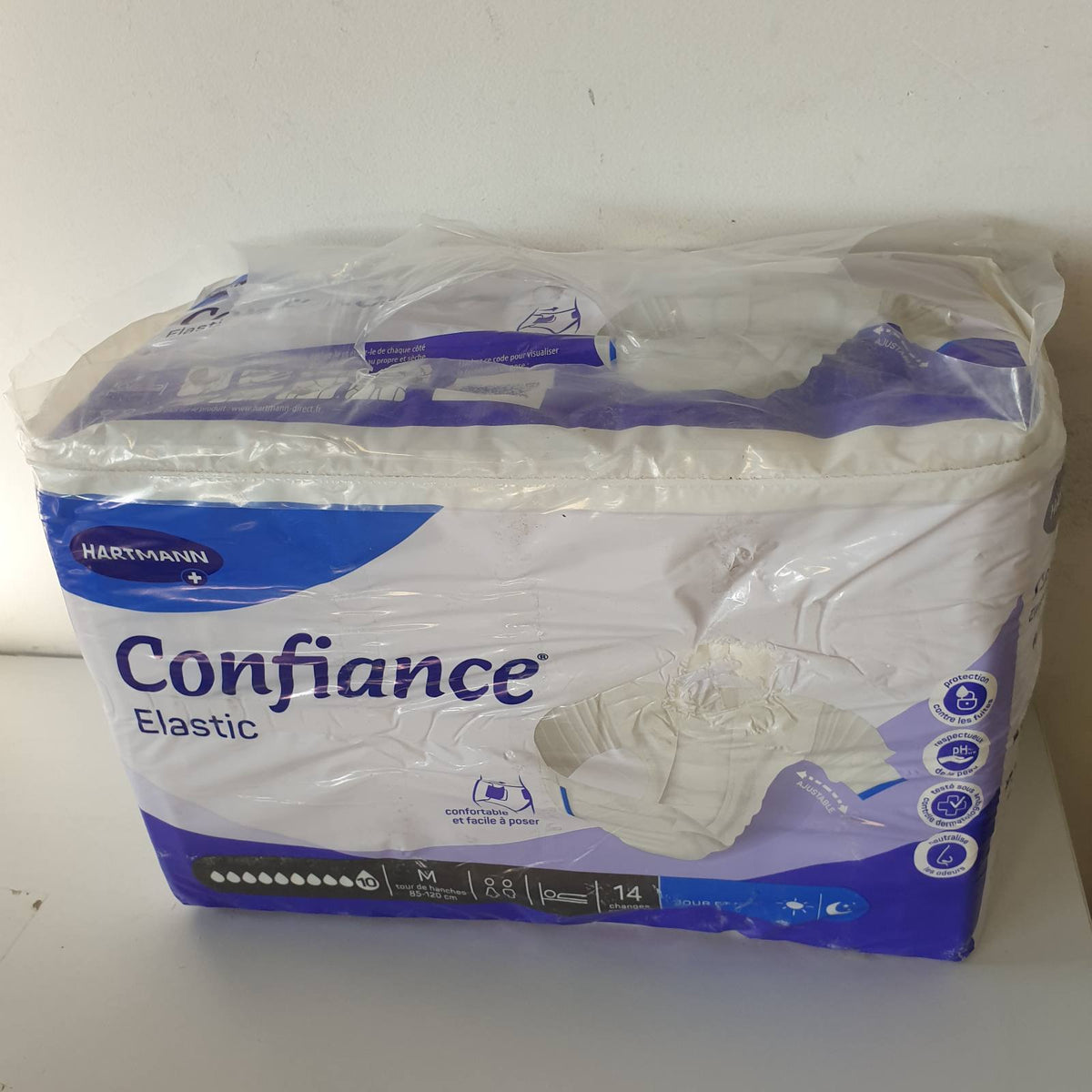 297309 - Confidence Pelena Unisex të plota M, me 10 pika