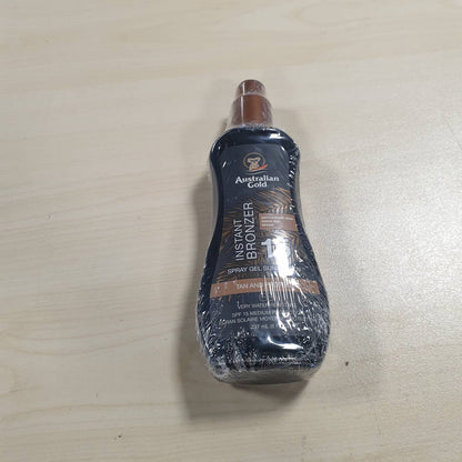 317038 - AUSTRALIAN GOLD Sprej mbrojtës nga dielli me bronzues SPF 15, 237 ml