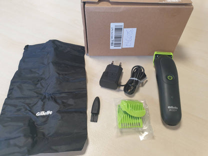 320947 - GILLETTE Makinë prerëse për meshkuj Labs Body + Intimate i5, 6 aksesorë, Ngjyra: e zezë