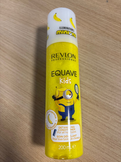 303664 - REVOLON PROFESSIONAL Equave Kids MINIONS Balsam Zbërthyes, 200 ml, Aromë Baen, pa shpëlarje, mbrojtje nga nxehtësia deri në 220 °C