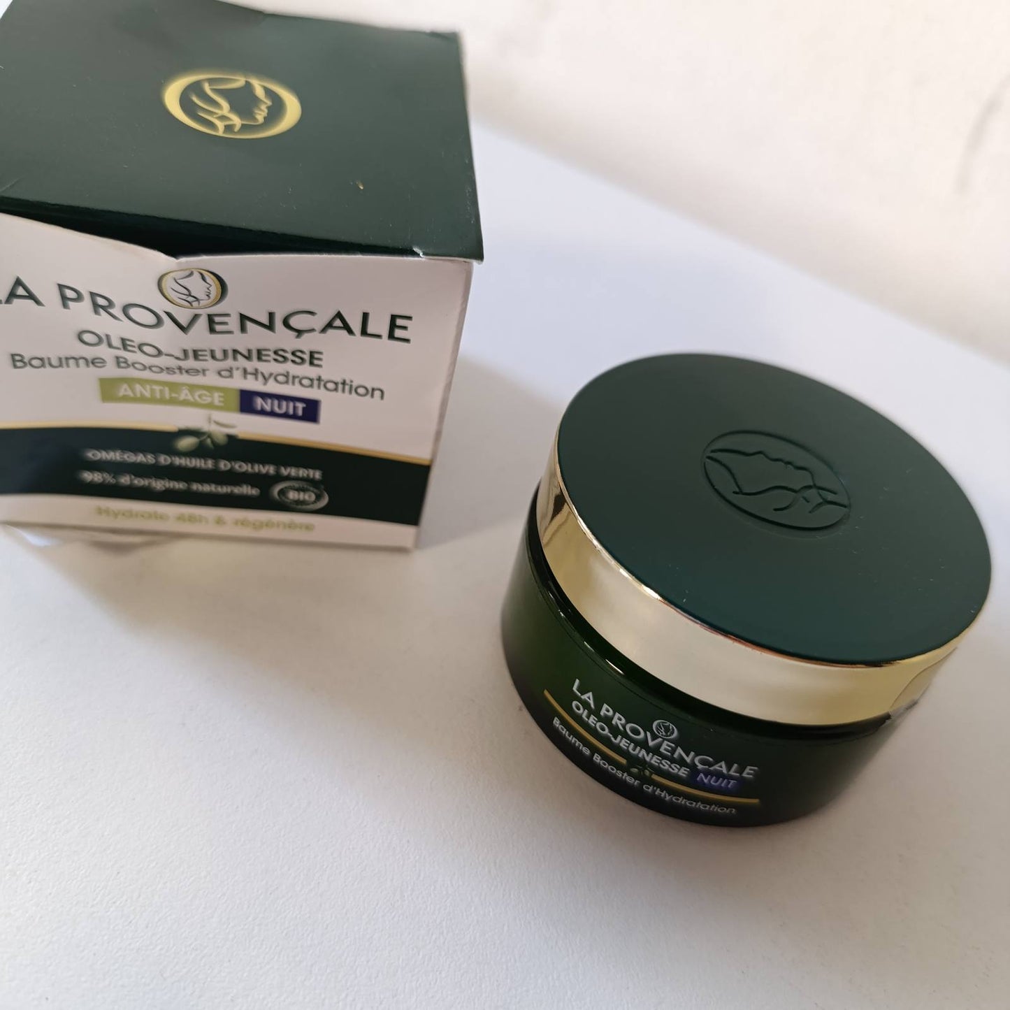 317674 - LA PROVENCAL Balsam rinor nate kundër plakjes, 50 ml - Kujdes për fytyrën gjatë natës, I çertifikuar organik, Vaj ulliri organik AOC Provence