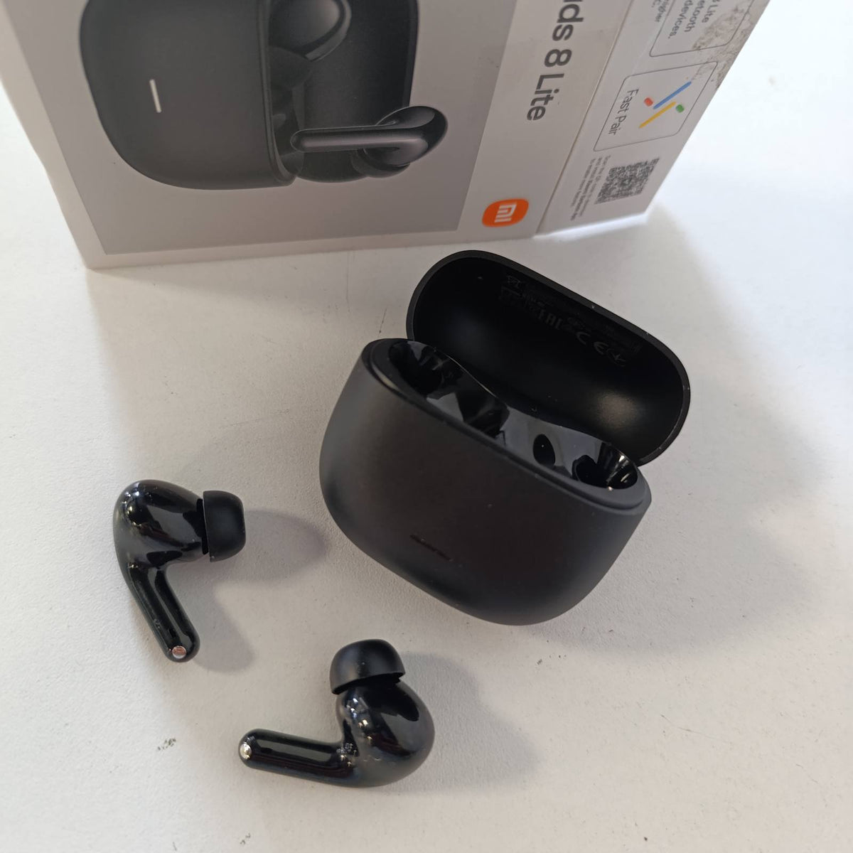 273599 - XIAOMI REDMI Buds 8 Lite: Kufje Bluetooth True Wireless, 42dB ANC, altoparlant 12.4 mm, deri në 36 orë jetëgjatësi baterie, Bluetooth 5.4, e zezë