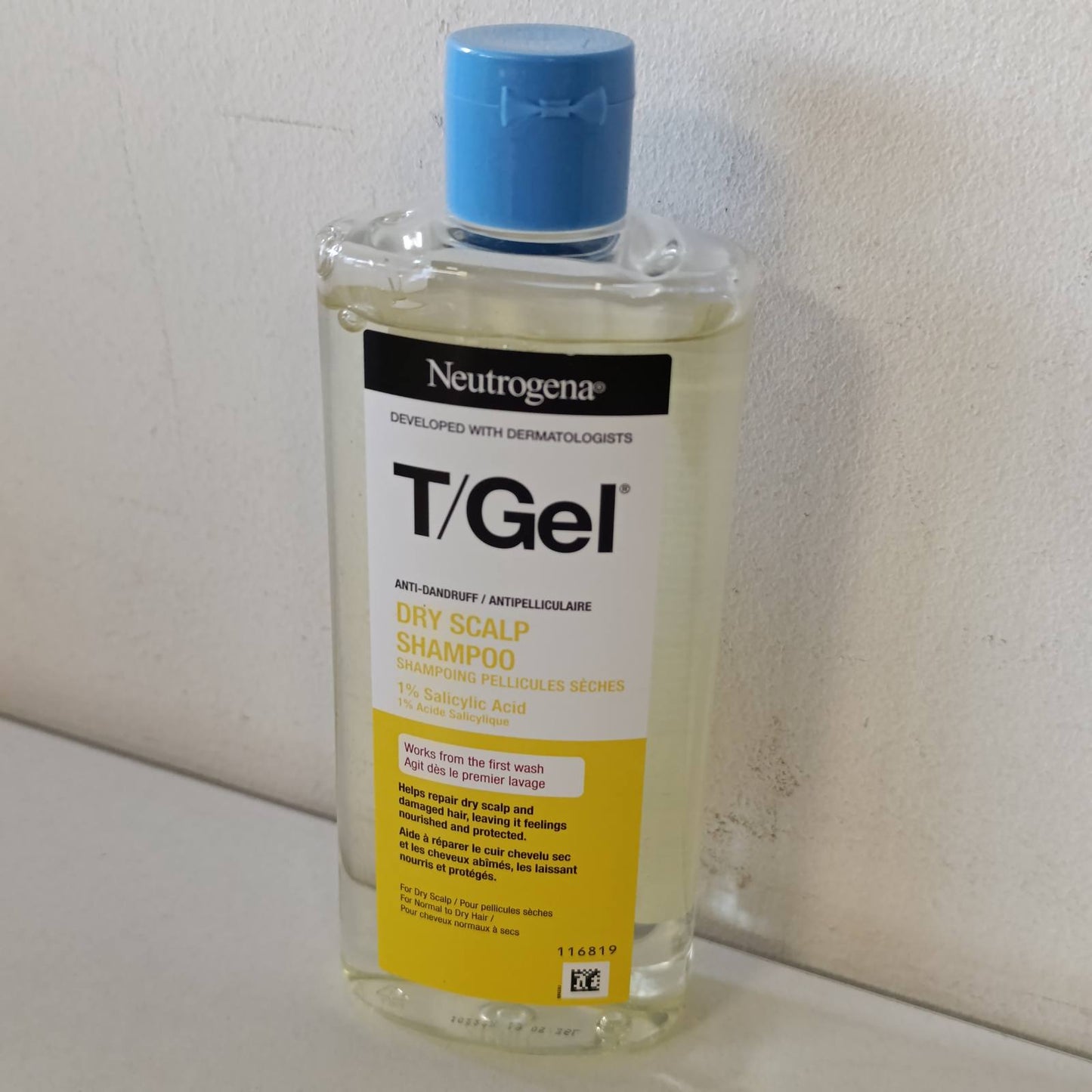 318561 - NEUTROGENA Shampo T/Gel kundër zbokthit, 250 ml, për flokë të thatë dhe të dëmtuar