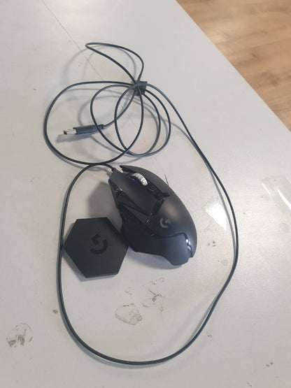 276294 - LOGITECH Maus lojërash G502 HERO, sensor optik HERO 25K DPI, 11 butona të programueshëm, ndriçim RGB