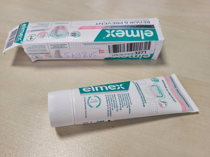318673 - elmex Pasta dhëmbësh PROFESIONALE PËR RIPARIM DHE PARANDALIM TË NDJESHËM 75ml