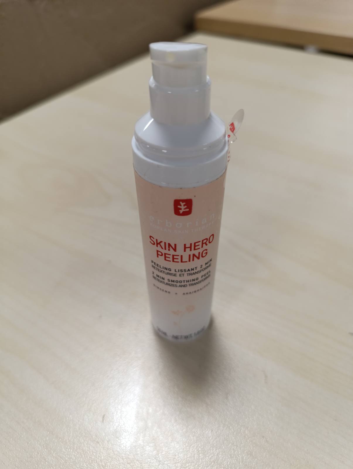 316312 - ERBORIAN Skin Hero Peeling, ripërtëritje e butë e lëkurës në 2 minuta, aplikim një herë në javë