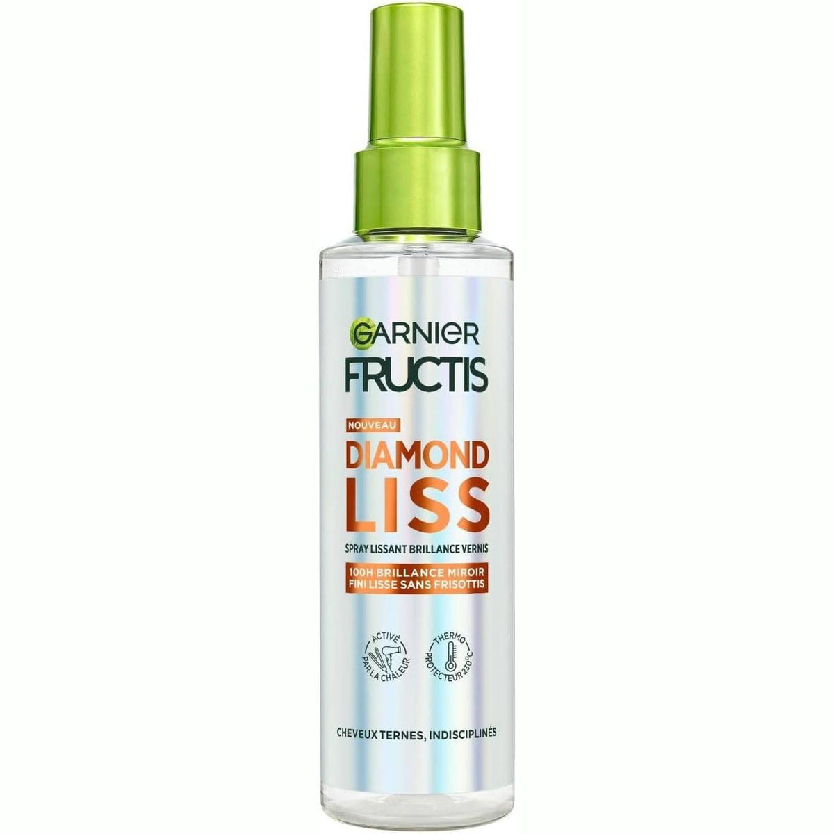 274605 - Garnier Fructis Diamond Liss – Sprej zbutës për flokë, Shkëlqim Diamanti 100H, 150 ml