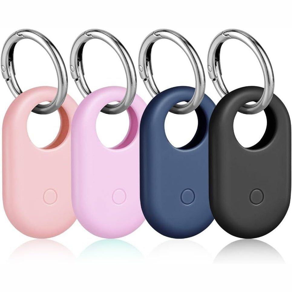 320668 - AINIV Mbulesë për Samsung Galaxy SmartTag 4, 3 copë (e zezë + e bardhë + jeshile)