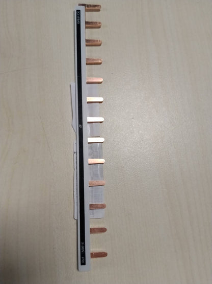 319129 - ZENITECH Shirita Universal 13 Module, Çelik, për Ndërprerës Qarku, Instalim i Shpejtë, CE, E Zezë/E Bardhë