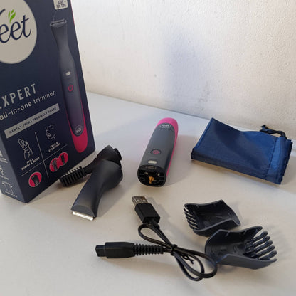 316400 - VEET Makinë rroje intime Expert Intime, për fytyrën, vetullat, zonën pubike, e papërshkueshme nga uji.