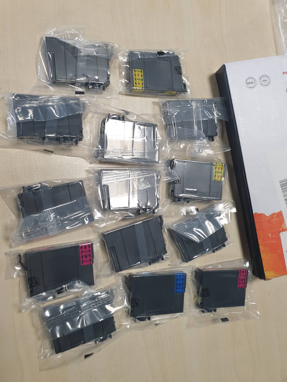 277116 - 29XL Fishek boje për Epson 29 29XL, për Epson Expression Home XP-235/255/245/345/352/445/452/432/335/342/442, (E zezë, cian, magenta, e verdhë, pako me 14 fishekë)