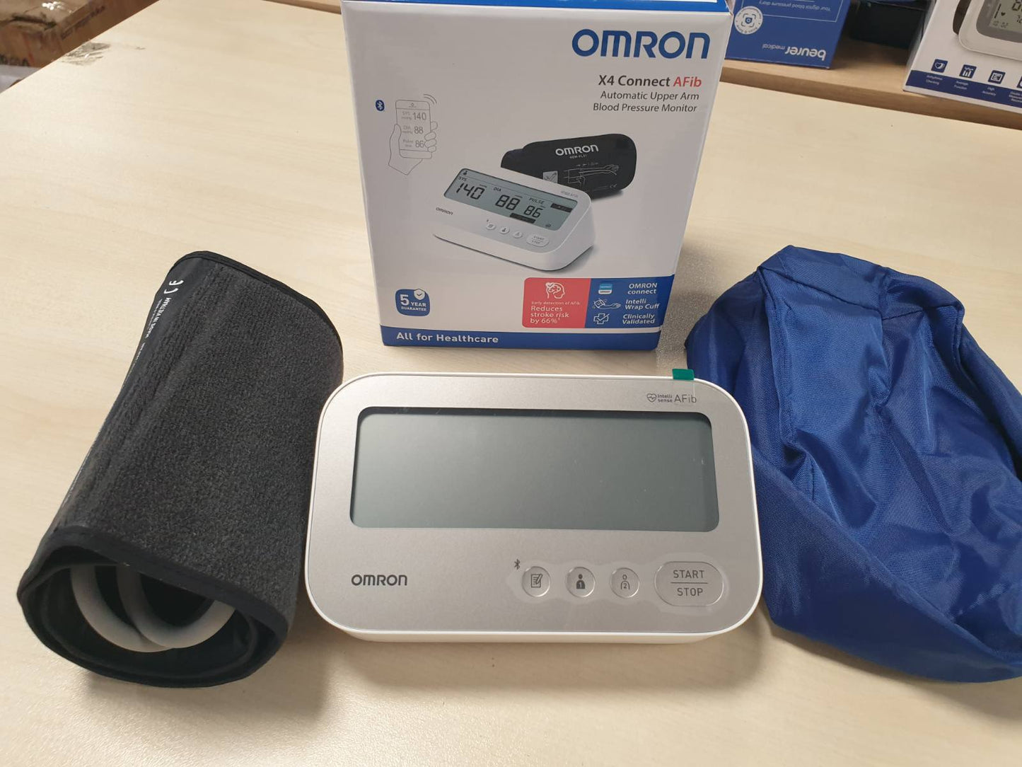 315427 - Connect AFib – Monitor automatik i tensionit të gjakut, aplikacion dhe Bluetooth, 22-42 cm, i validuar klinikisht