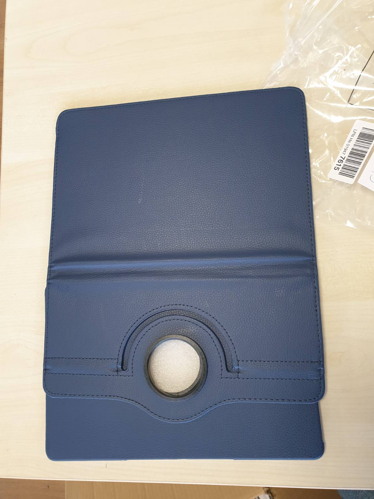 320645 - Mbrojtëse për Samsung Galaxy Tab A9+ 11 inç SM-X210/X215, Mbrojtëse mbështetëse që rrotullohet 360°, Mbrojtëse prej lëkure PU