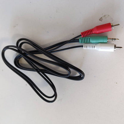 277284 - VALUELINE Kabllo Stereo CABLE-458/5 Jack Mashkull 3.5 mm në 2 RCA Mashkull të Zi