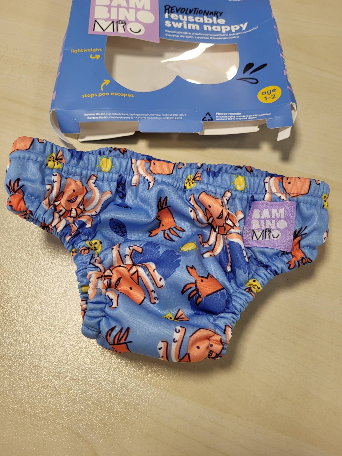 317775 - Bambino Mio Pelenë noti të ripërdorshme, me spërkatje, për 1-2 vjeç, Veshje Plazhi për Foshnje dhe Fëmijë