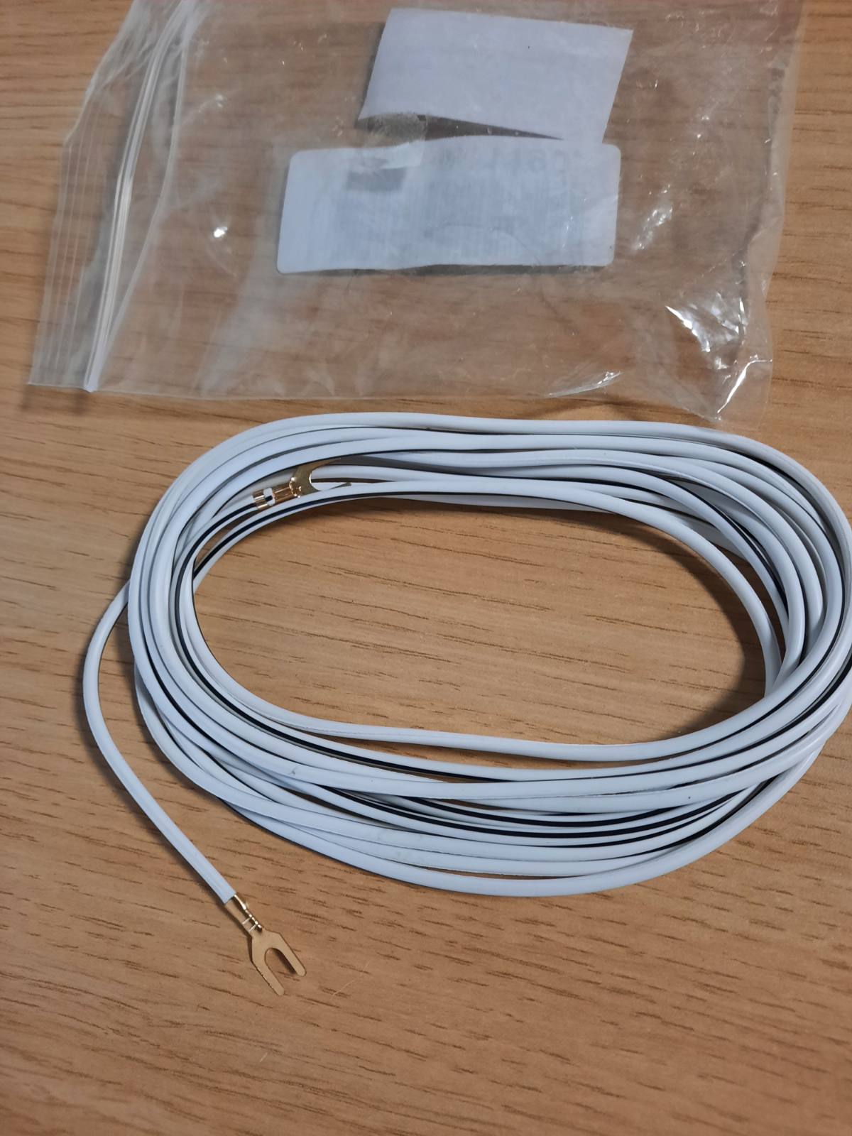 320551 - Kabllo tokëzimi për gramafonë, 3 metra, e bardhë