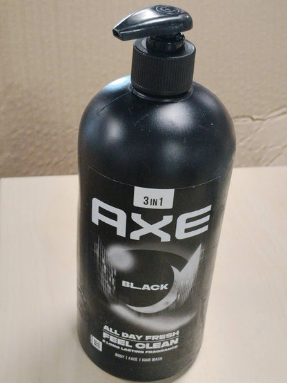 318767 - AXE Xhel Dushi Black, Pompë Dispenser, 900 ml