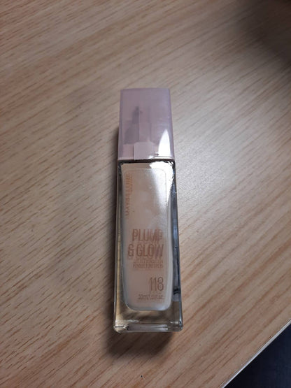 318341 - MAYBELLINE NEW YORK Fondatinë Lifter Plump & Glow 30 ml | E mbush dhe e ndriçon menjëherë | Përfundim i lëmuar, i ngritur dhe rrezatues | Nuanca 118