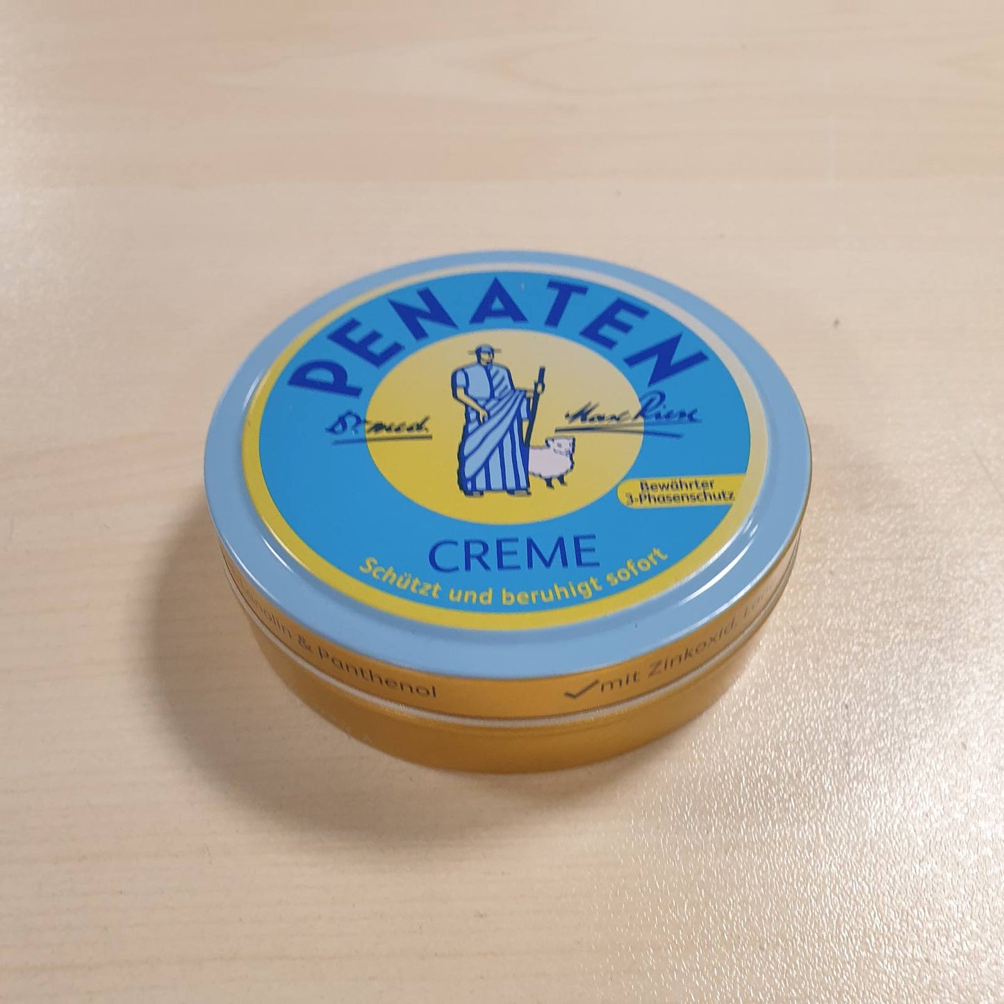 315436 - Krem mbrojtës (150 ml) kundër plagëve të bebes, me oksid zinku, lanolinë dhe pantenol