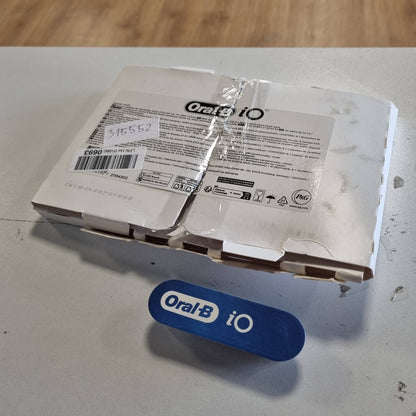 315552 - ORAL-B Koka Furçe Zëvendësuese iO Radiant White, Koka Furçesh Dhëmbësh ORIGJINALE për Furçat Elektrike të Dhëmbëve, Zbardhues Dhëmbësh, Të Zeza, Pako me 8