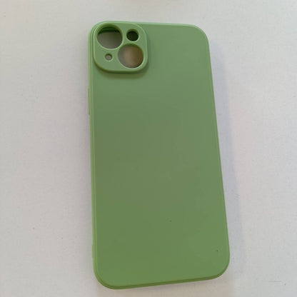 320712 - MBROJTËSE TOPME për iPhone 14 Plus (6.7 inç), Mbrojtëse lëkure prej silikoni TPU - Matcha Green
