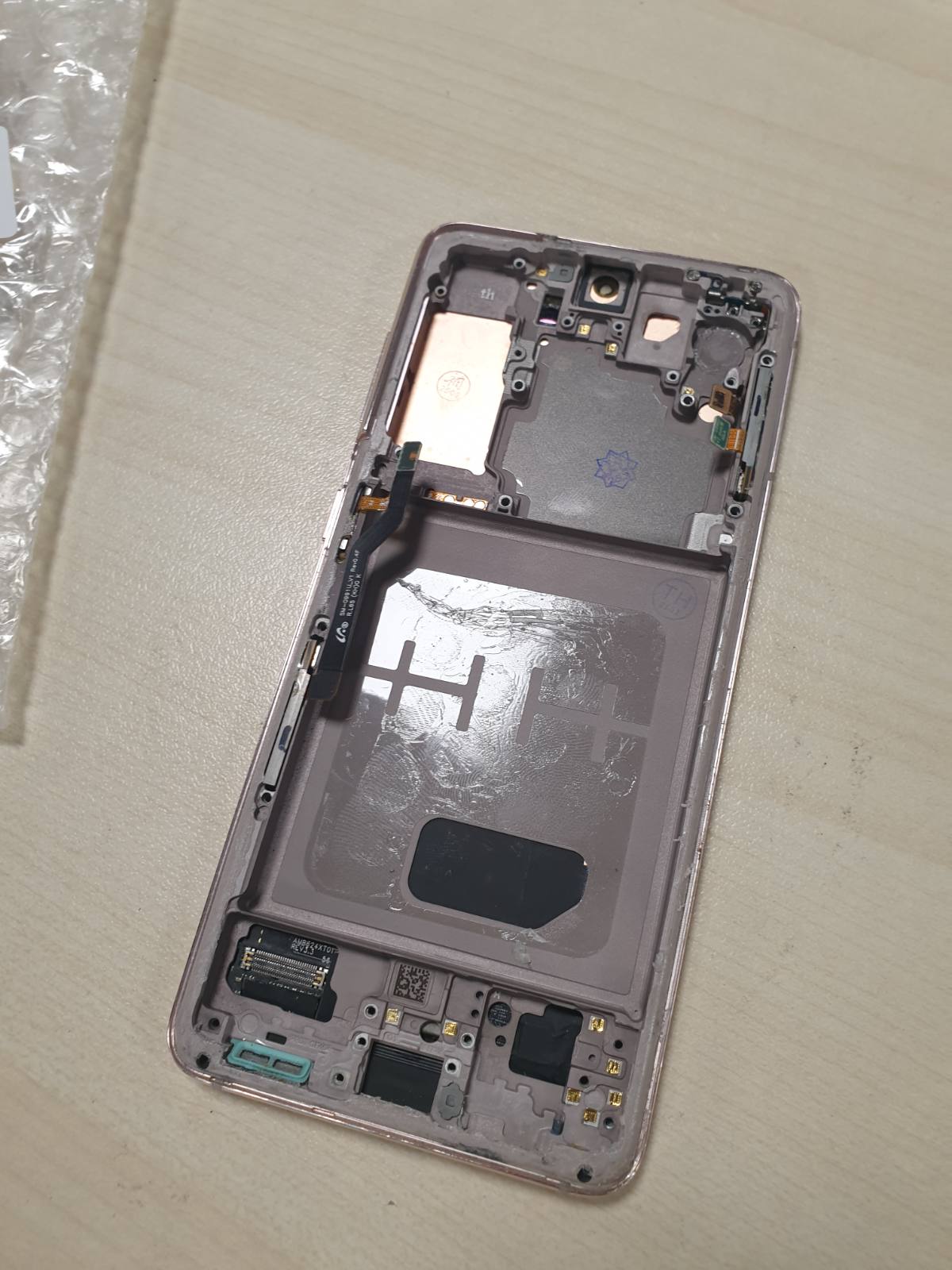 276516 - Ekran It'Go Full Incell për Samsung S21 5G G991, Ekran LCD Zëvendësues me Prekje dhe Mjete, Gri me Kornizë Cilësie të Lartë
