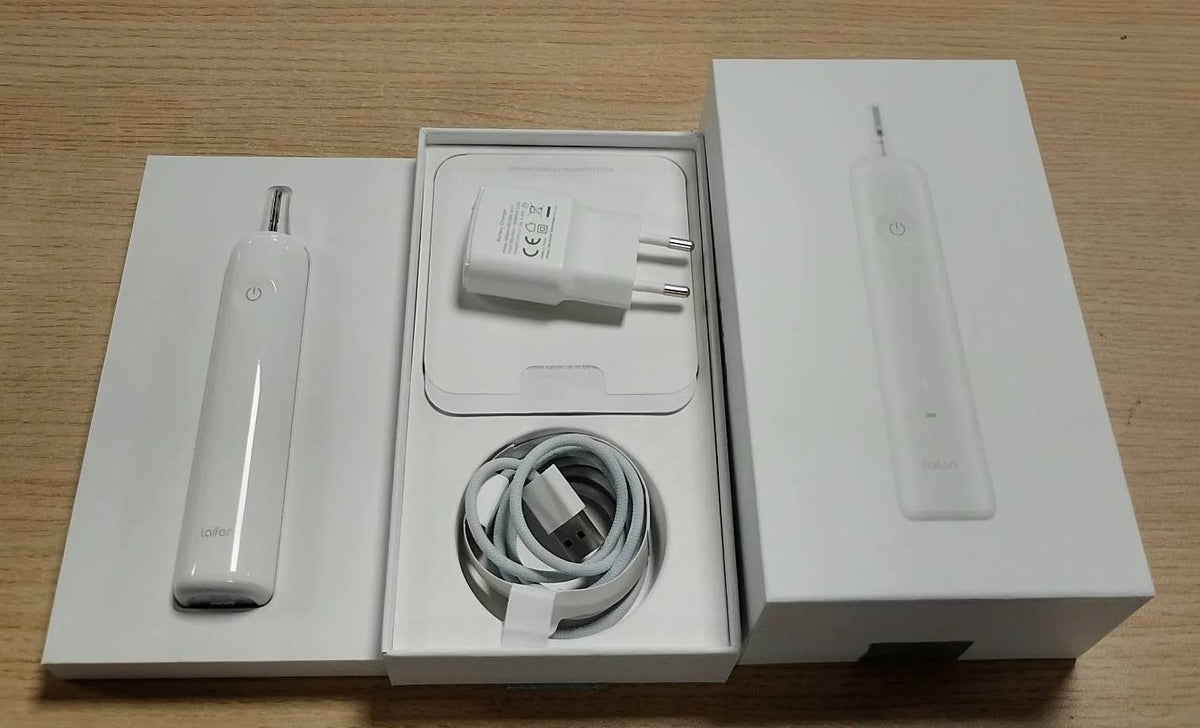 315302 - Furçë dhëmbësh elektrike Wave Sonic, Teknologji Pionere, Lëkundje dhe Vibrim 60°, Jetëgjatësi Baterie 45-ditore, Rezistencë ndaj Ujit IPX7, Miratuar nga ADA, Ngjyrë E Bardhë