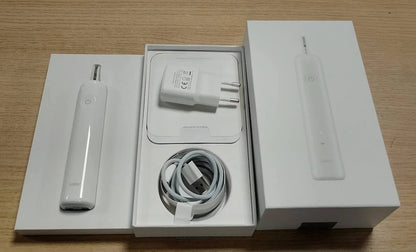 315302 - Furçë dhëmbësh elektrike Wave Sonic, Teknologji Pionere, Lëkundje dhe Vibrim 60°, Jetëgjatësi Baterie 45-ditore, Rezistencë ndaj Ujit IPX7, Miratuar nga ADA, Ngjyrë E Bardhë