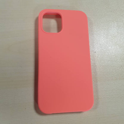 274686 - MBROJTËSE KWOBILE E PAJTUESHME ME APPLE IPHONE 12 MINI - Mbrojtëse Telefoni prej Silikoni të Butë TPU - Vivid Coral