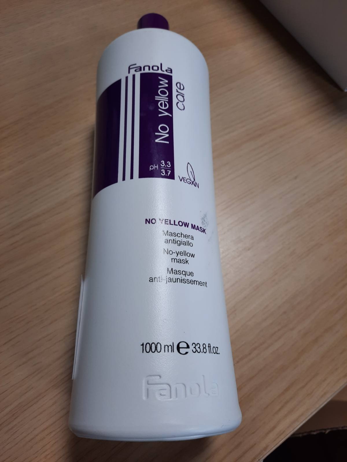 317222 - FANOLA Maskë pa të verdhë, 1 L