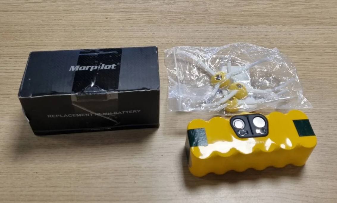 273407 - Bateri zëvendësuese Ni-MH 5500mAh për iRobot Roomba 500/600/700/800 Seria 530-790, me furça, vida dhe kaçavidë