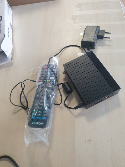 276506 - EDISION Proton S2 Plus Full HD DVB-S2 FTA, mbështetje Unicable, mbështetje USB Wi-Fi, LAN, HDMI, SCART, SPDIF, IR, USB Media Player, telekomandë universale 2-në-1