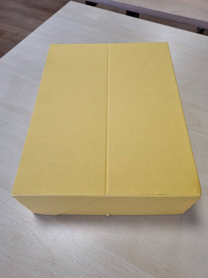 320603 - Kuti transferimi prej pëlhure Oxford 100725569, e verdhë, me shpinë 9 cm