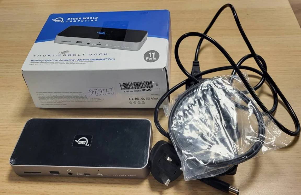 272626 - STACION DOCKING OWC THUNDERBOLT 4, GRI/E ZEZË, USB, SD OWCTB4DOCK