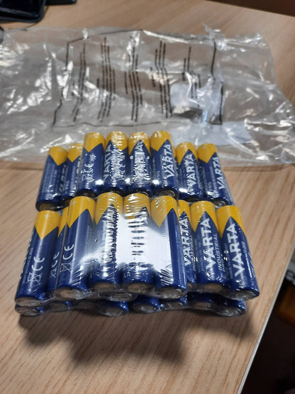 273915 - VARTA Bateri AA, Pako me 40 copë, Bateri Industriale Pro, Bateri Alkaline, 1.5V, Prodhuar në Gjermani