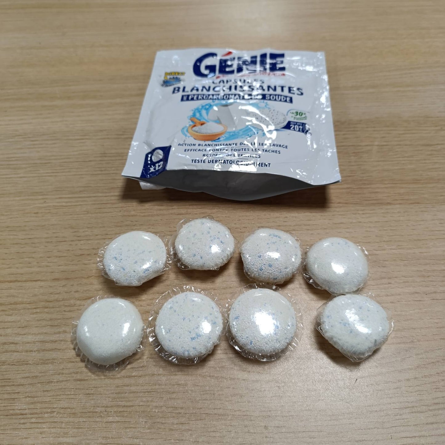 319058 - GENIE Care and Tradition - Kapsula zbardhuese Perkarbonat Natriumi, 12 x 20g
