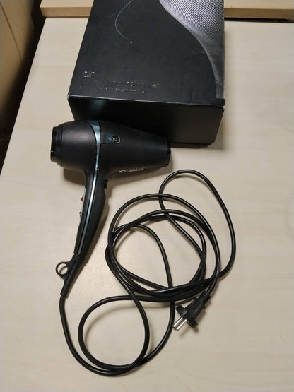 289435 - GHD Tharëse flokësh me ajër në të zezë - Tharëse flokësh e fuqishme për një përfundim salloni, Tharje 2 herë më e shpejtë, Zvogëlon kaçurrelat - Për të gjitha llojet e flokëve