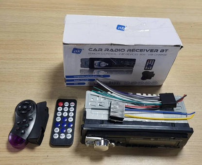 273621 - NK Radio Makine me RDS, 1 DIN - 4x40W, Bluetooth 5.0, AUX, MP3, 2 lexues USB, tingull FM stereo, funksion pa duar, telekomandë, ekran LCD, kompatibilitet me iOS dhe Android