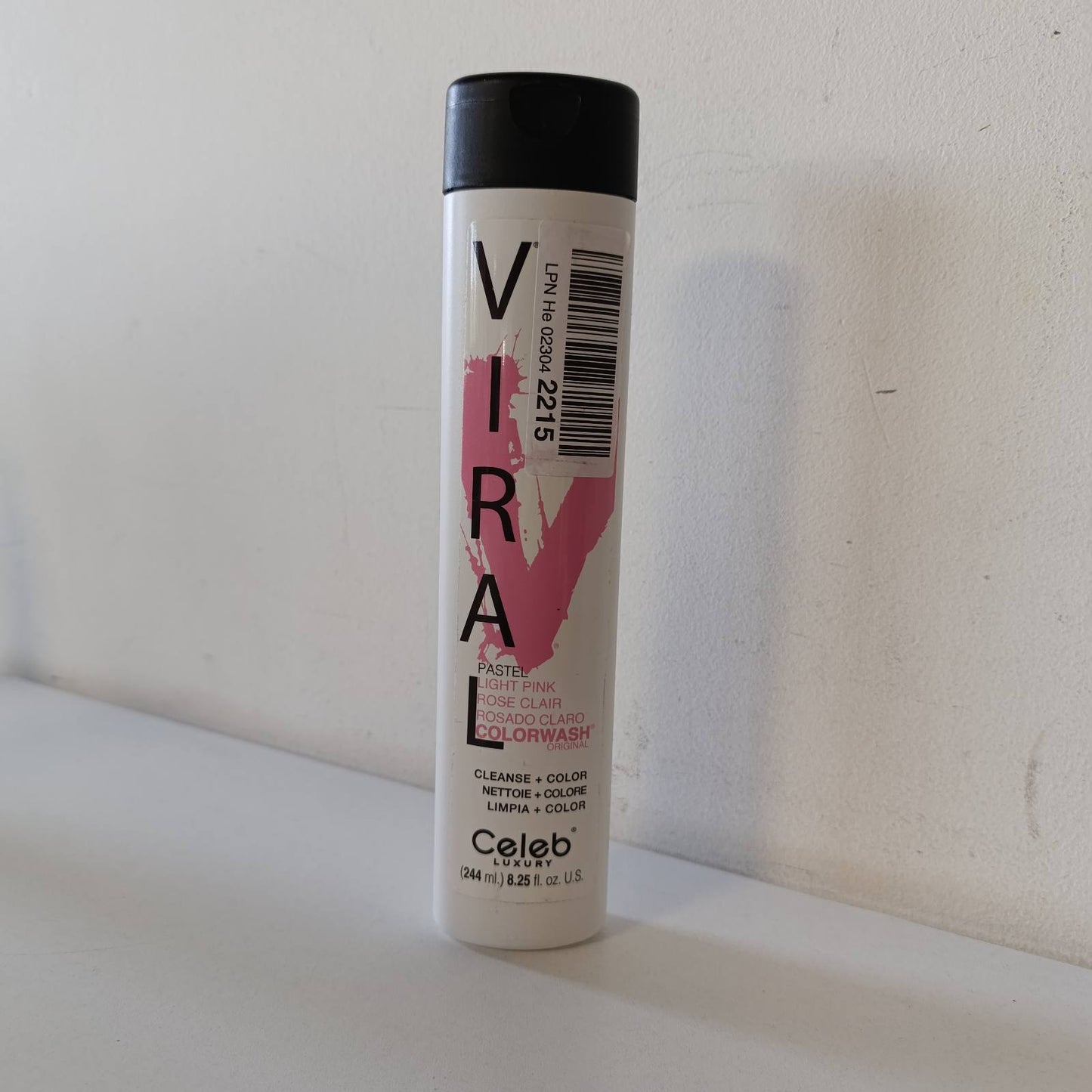 316271 - CELEB LUXURY Shampo Viral Colorwash, Rozë Pastel, 245ml