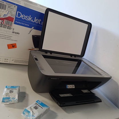 273127 - HP Printer Shumëfunksional DeskJet 2920, 89F97B, Bojë me Ngjyra A4, Printim Manual Dupleks, 7.5 ppm, Wi-Fi, 3 Muaj Bojë e Menjëhershme e Përfshirë, E Zezë