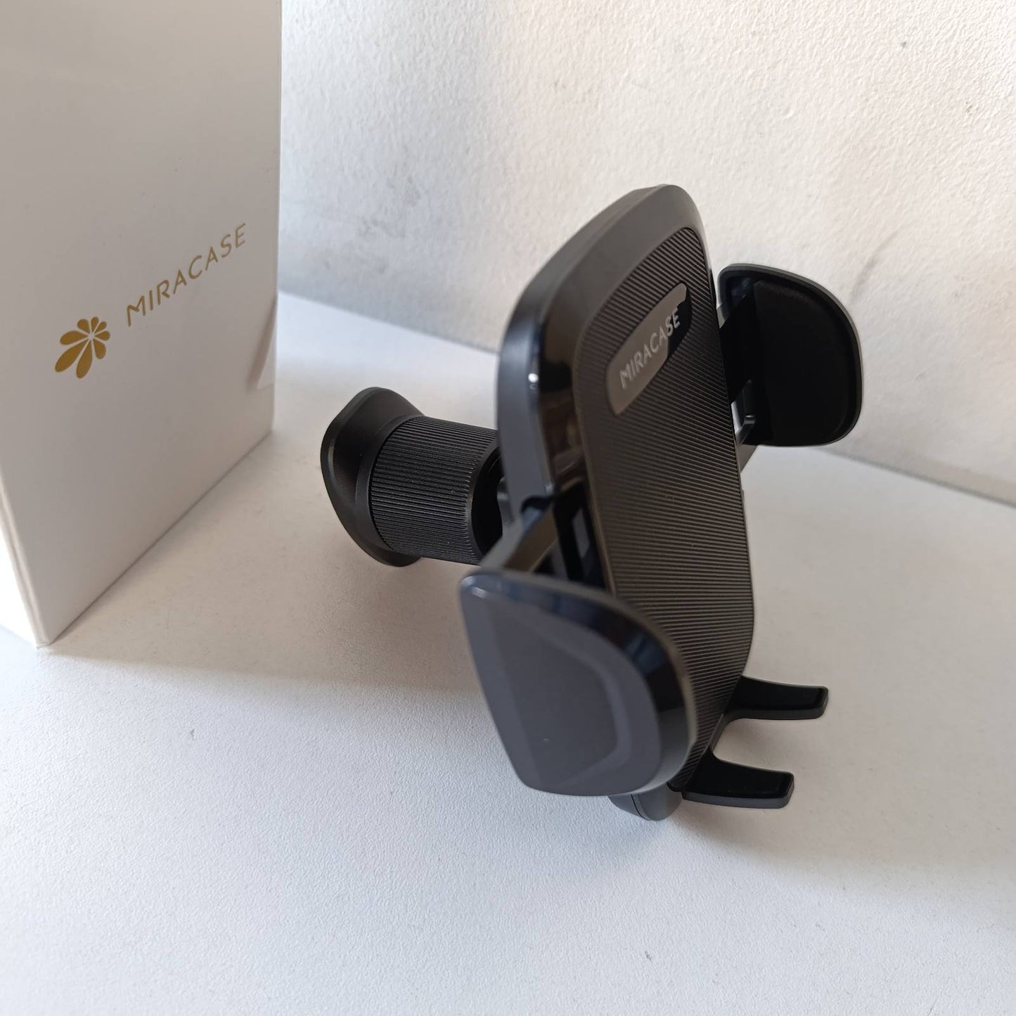 276907 - MIRACASE Mbajtëse Telefoni për Makinë për Vrimën e Ajrit, Grenx i Dyfishtë Metalik i Përmirësuar 2026, Rrotullim 360°