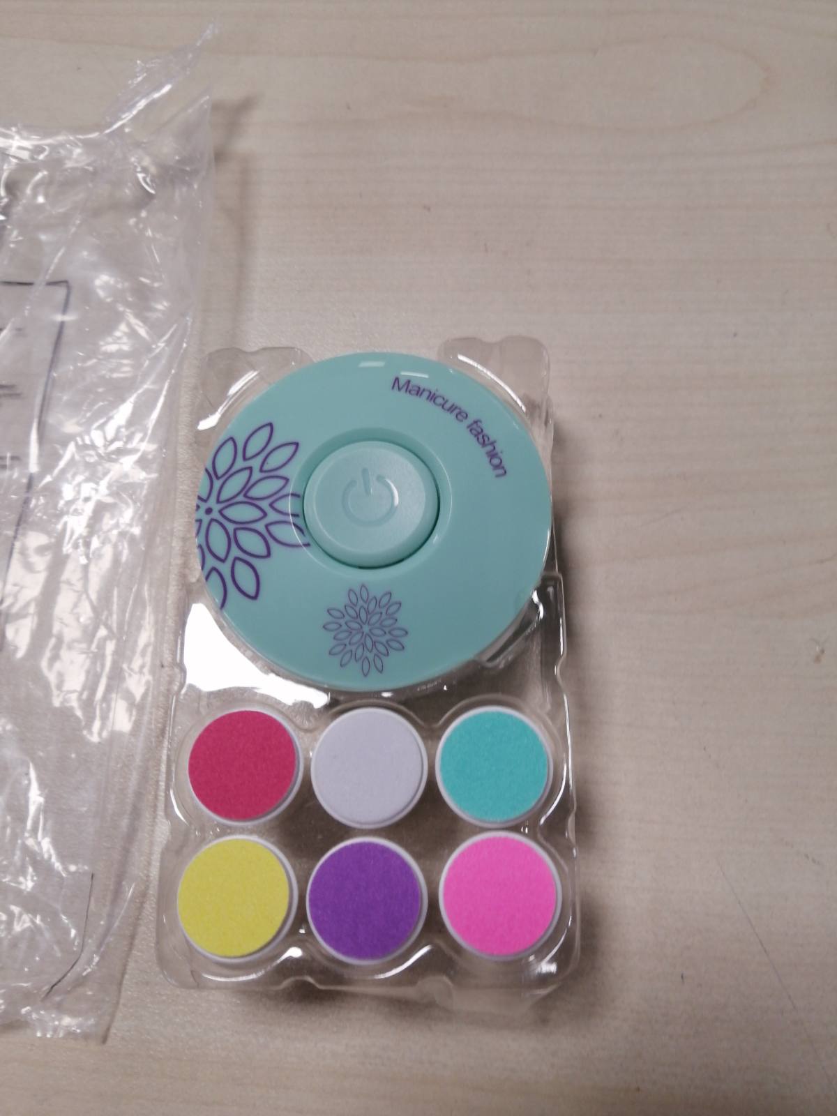275873 - Brencco Limë Elektrike Thonjsh për Baby me Gjashtë Koka Mprehëse të Ndërrueshme