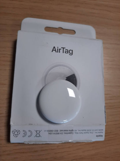 273527 - APPLE AirTag (gjenerata e 2-të), gjurmues për varëse çelësash, portofolë; Vendndodhja me sinjal të dëgjueshëm; Konfigurim me një prekje me iPhone/iPad