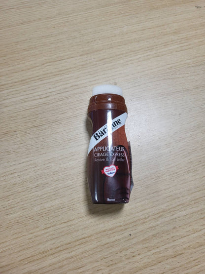 319201 - BARANNE - Aplikues për lustrim lëkure, ngjyrë kafe, 75ml, shkëlqim intensiv për këpucë dhe aksesorë lëkure