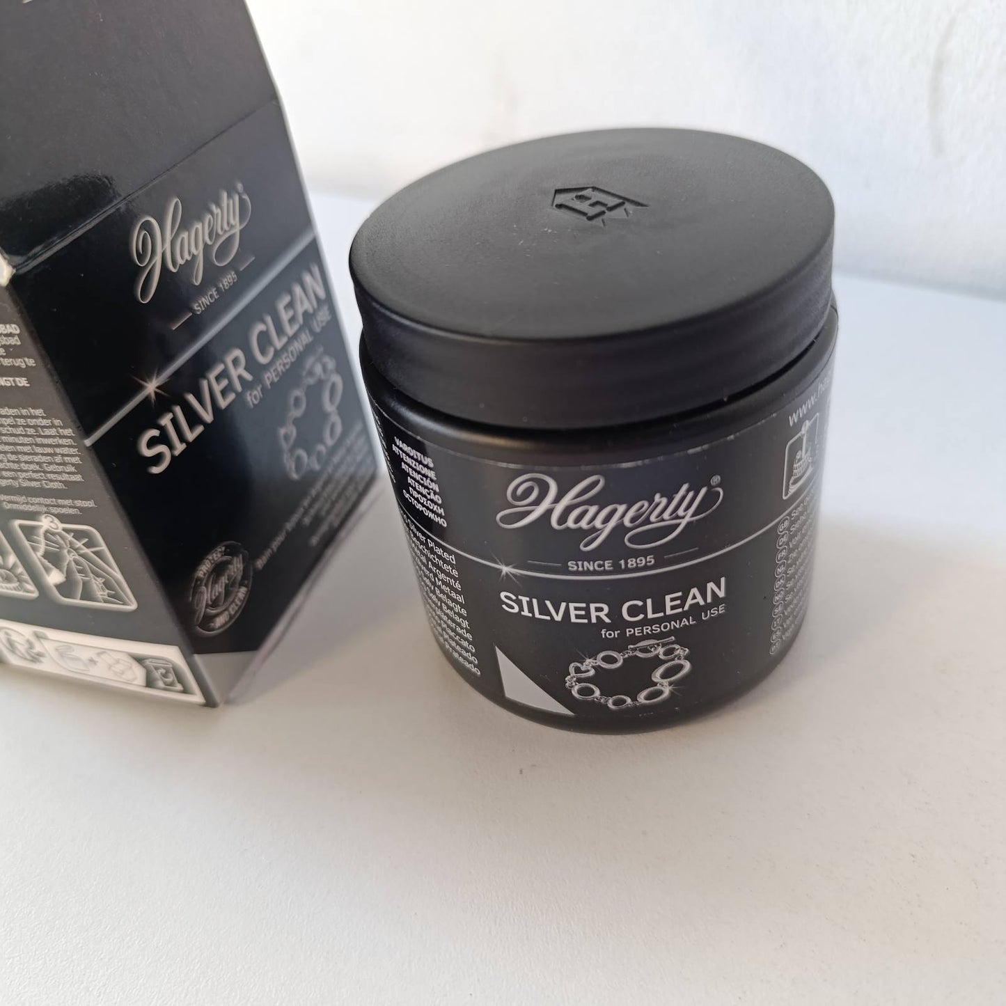 318198 - HAGERTY BANJË PASTRIMI PËR ARGJEND, 170 ml, E RIPËRDORSHME