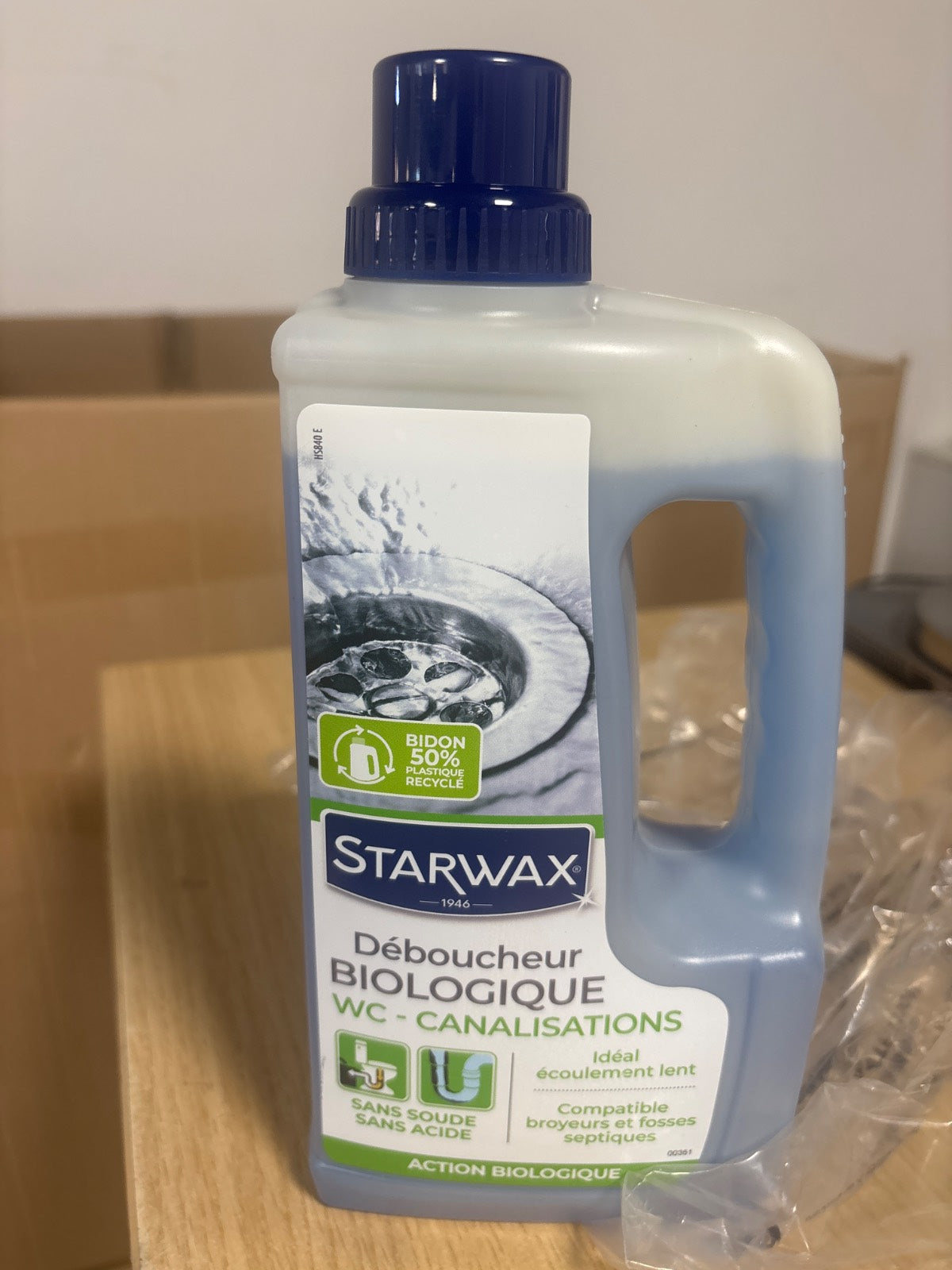 223501 - Starwax Biological Drain Cleaner 1L → Pastrues biologjik për kanalet e kullimit Starwax, 1 L.