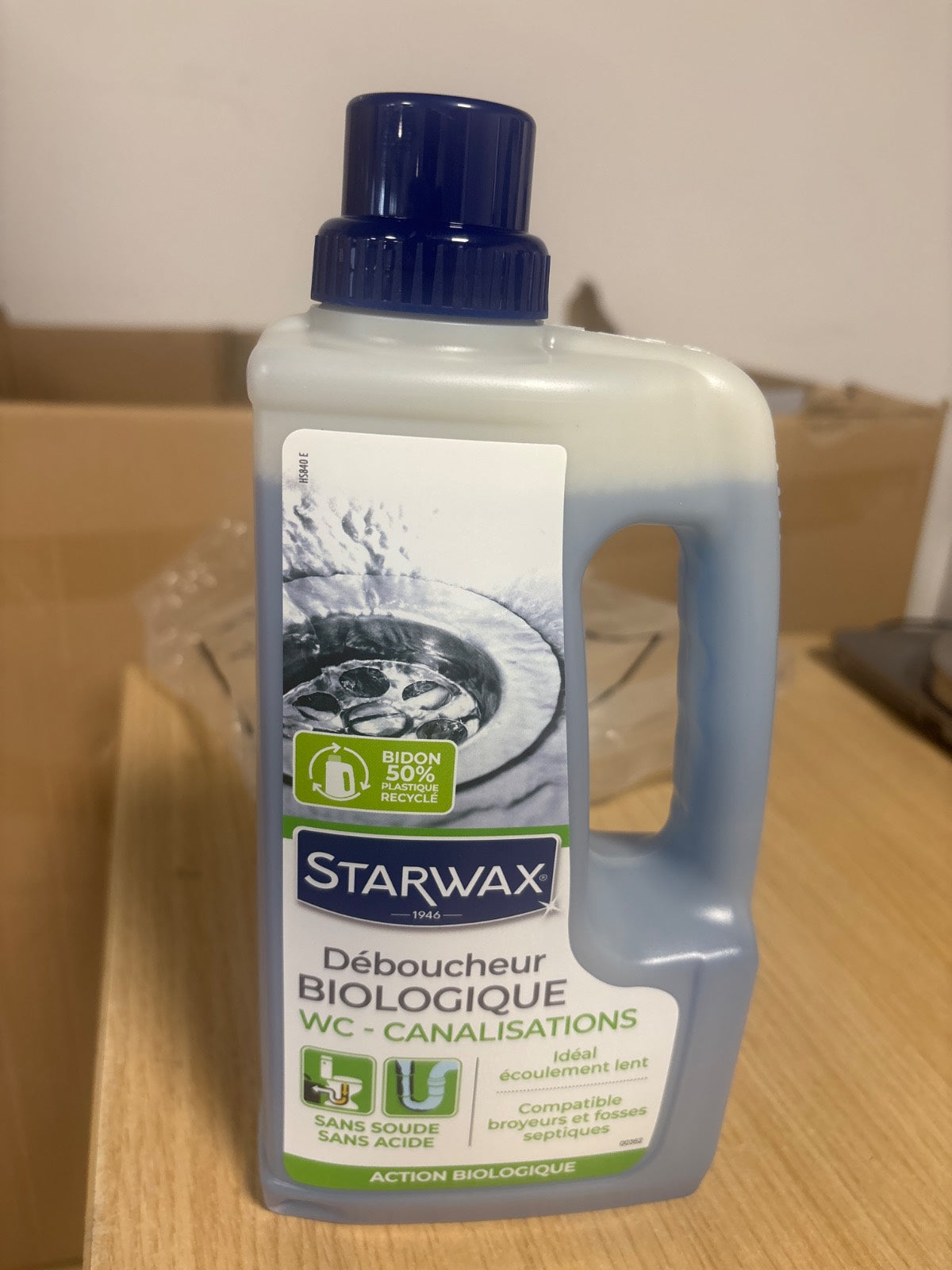 215273 - Starwax Biological Drain Cleaner 1L → Pastrues biologjik për kanalet e kullimit Starwax, 1 L.