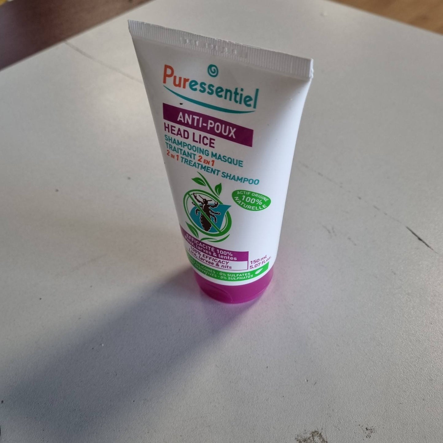 317834 - PURESSENTIEL Shampo dhe Maskë Trajtimi Anti-Morra 2-në-1 - 150 ml