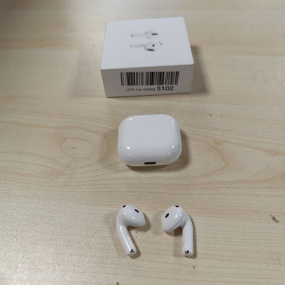 272685 - APPLE AIRPODS 4, Kufje pa tel, Bluetooth, Tingull rrethues, Rezistencë ndaj djersës dhe ujit, Kuti karikimi USB-C