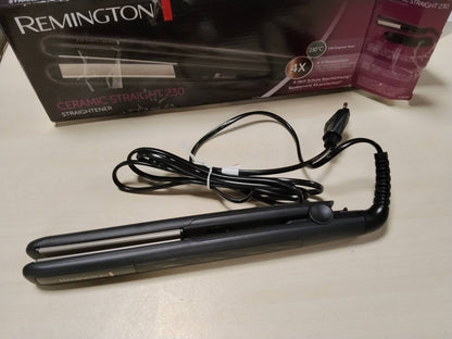316978 - REMINGTON Pjastër flokësh S3500, veshje qeramike-turmalinë, mbrojtje 4-fishe, shpërndarje e njëtrajtshme e nxehtësisë